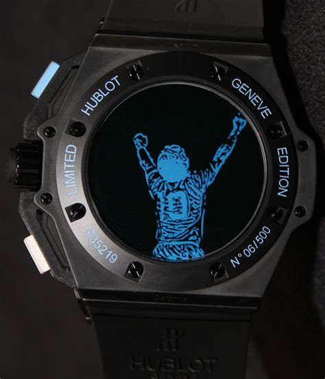 hublot maradona precio|hublot power maradona dial.